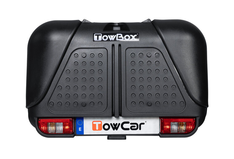 Towbox V2 - Trekhaakkoffer Zwart 390 L