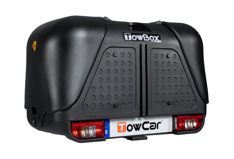 Towbox V2 - Trekhaakkoffer Zwart 390 L