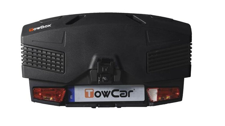 Towbox Evo - Trekhaakkoffer Zwart 305 L
