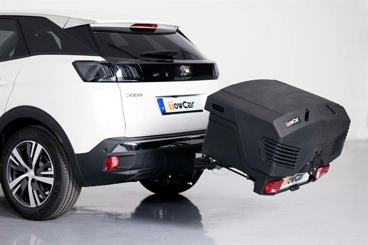 Towbox Evo - Trekhaakkoffer Zwart 305 L