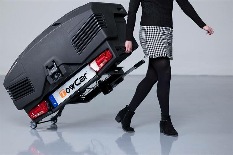 Towbox Evo - Trekhaakkoffer Zwart 305 L