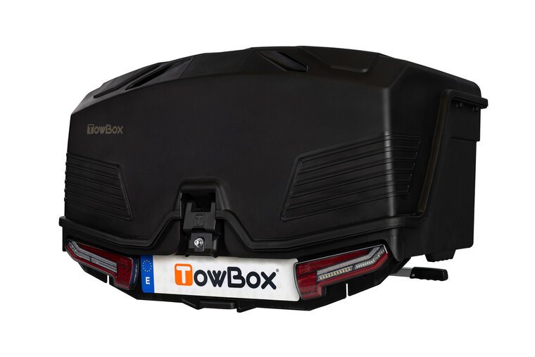 Towbox Alpha - Trekhaakkoffer zwart 330 L
