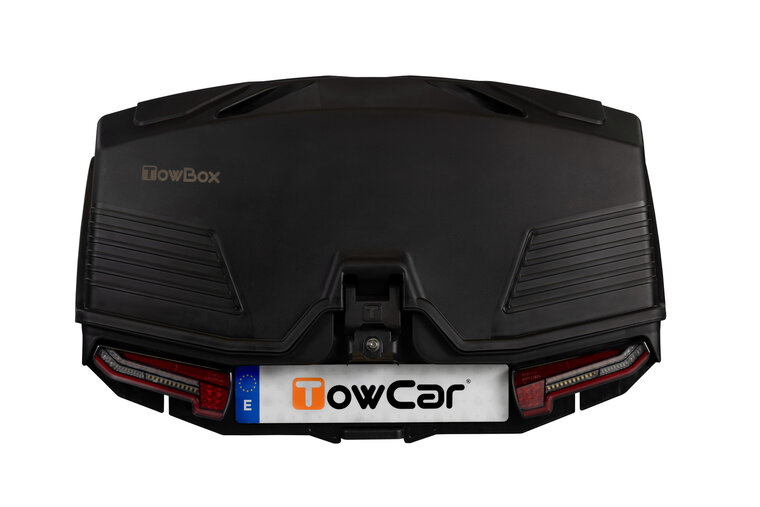 Towbox Alpha - Trekhaakkoffer zwart 330 L