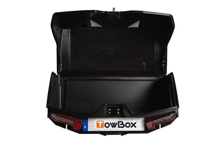 Towbox Alpha - Trekhaakkoffer zwart 330 L