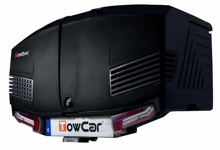 Towbox V3 - Trekhaakkoffer Zwart 400 L