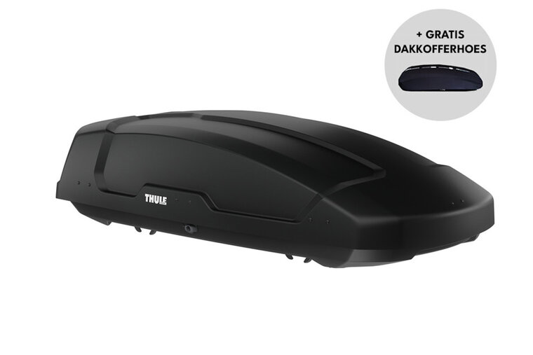 Thule dakkoffer Force 3 L 450 liter - Mat zwart