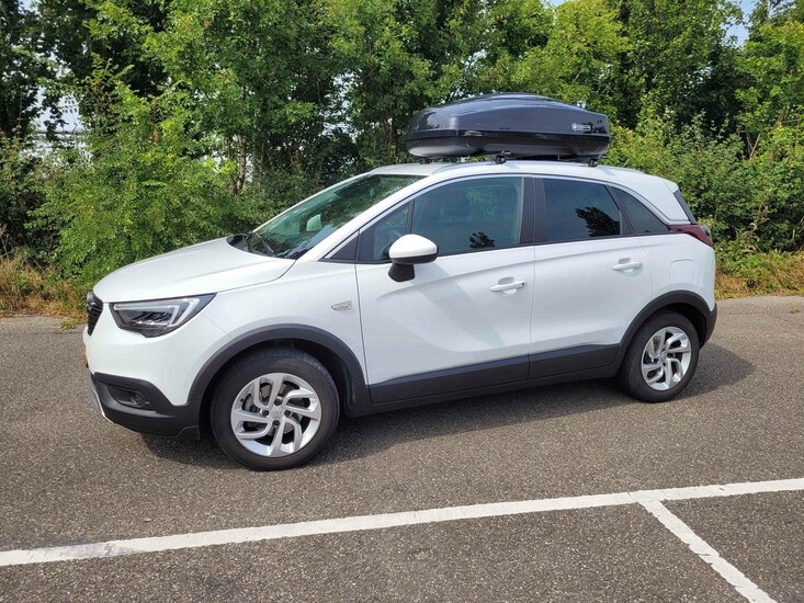 Modula dakkoffer Ciao 340 liter - Hoogglans zwart