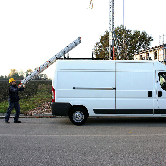 Nordrive ladderrol + verlengstuk 96cm