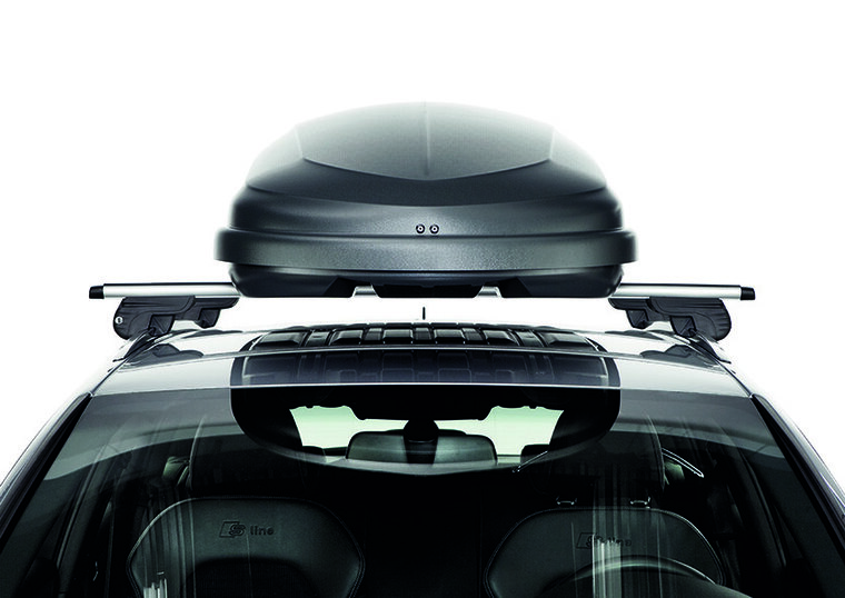 Dakkoffer Hapro Traxer 6.6 Antraciet + dakdragers Dacia Duster 2014 t/m 2017 voor gesloten dakrail