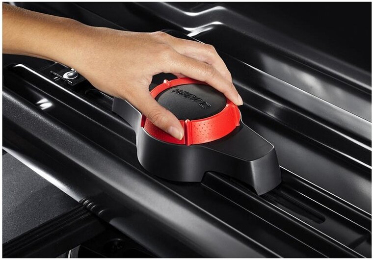 Dakkoffer Hapro Traxer 6.6 Antraciet + dakdragers Kia Soul (PM) vanaf 2014 voor gesloten dakrail