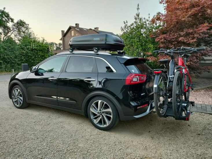PerfectFit dakkoffer 400 liter + PerfectFit dakdragers Volvo XC40 vanaf 2018