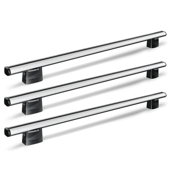 Nordrive dakdragers Nissan NV200 09/2009 t/m 09/2021 set van 3 aluminium