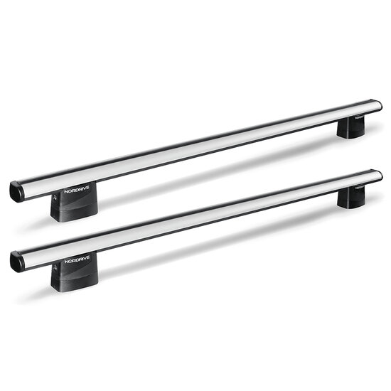 Nordrive dakdragers Peugeot Partner 04/2008 t/m 08/2018 set van 2 aluminium