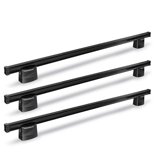 Nordrive dakdragers Volkswagen Caddy Life 01/2004 t/m 08/2015 set van 3 staal