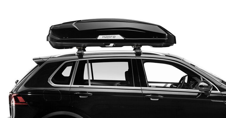 Hapro dakkoffer Trivor 440 liter - Brilliant black