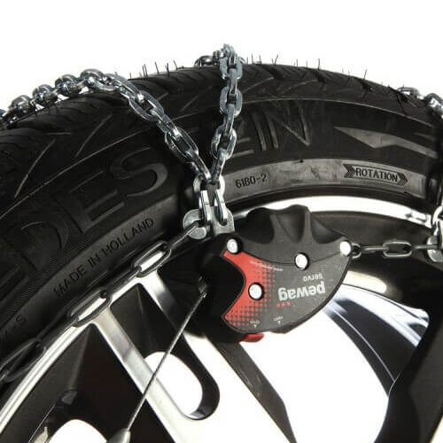 Pewag Servo sneeuwkettingen 9mm Fiat 500L vanaf 2012 voor bandenmaat 195/65R15
