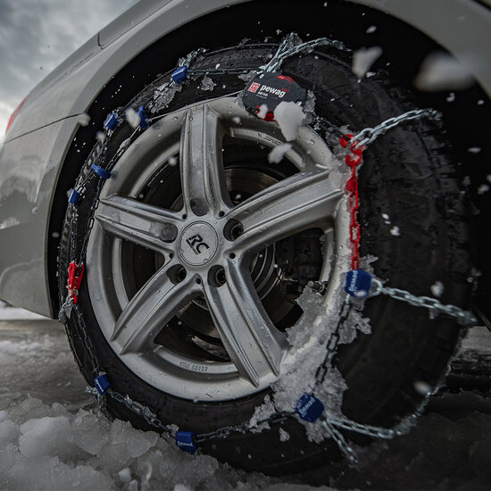 Pewag Servo sneeuwkettingen 9mm Fiat 500L vanaf 2012 voor bandenmaat 195/65R15