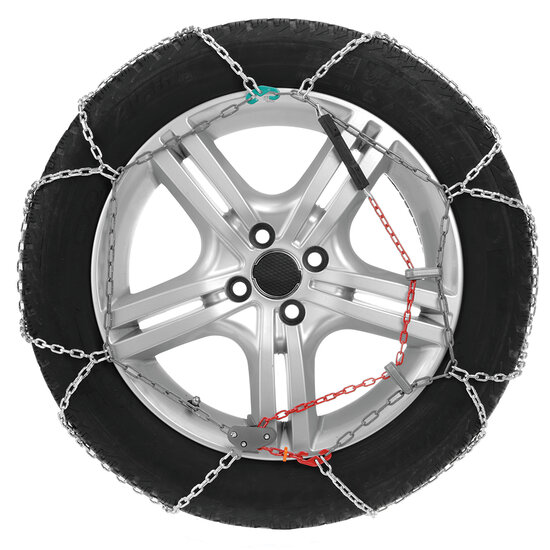 Gran Pree sneeuwkettingen 9mm Nissan Pulsar 2014 t/m 2018 voor bandenmaat 205/55R16