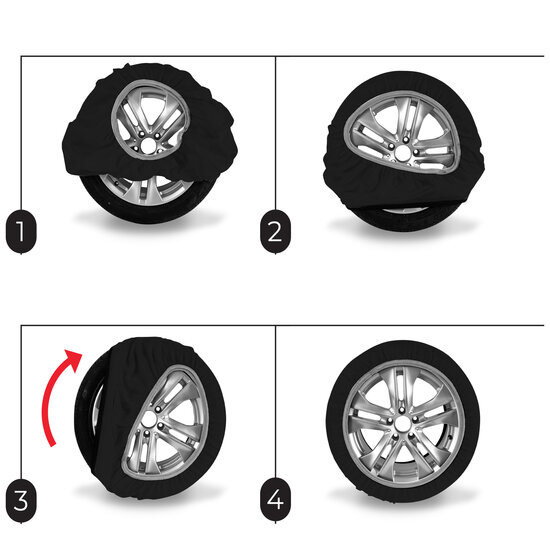 DAC sneeuwsokken Volkswagen ID.5 vanaf 2022 voor bandenmaat 235/50R20