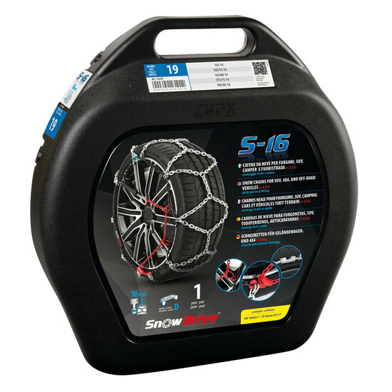 Snowdrive sneeuwkettingen 16mm Toyota Land Cruiser 300 vanaf 2021 voor bandenmaat 245/75R17