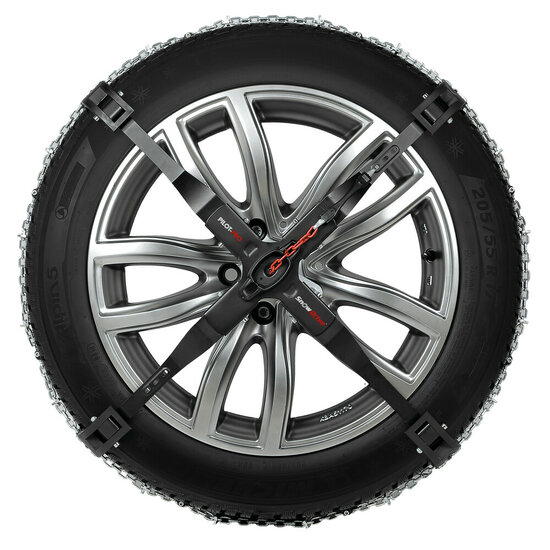 Snowdrive loopvlak sneeuwkettingen Volkswagen Beetle vanaf 2011 voor bandenmaat 235/45R18