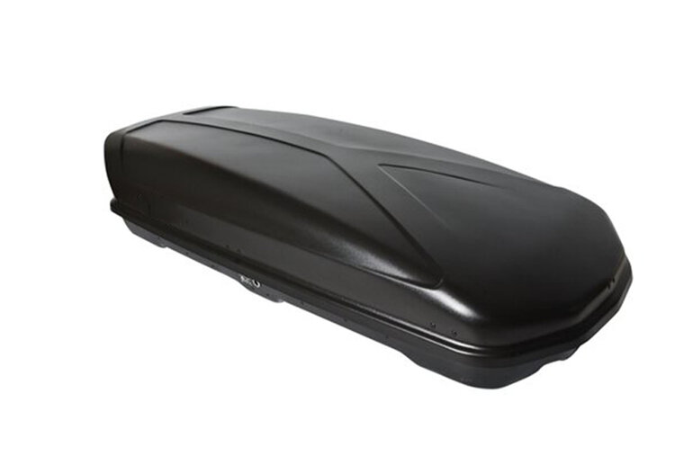 Farad dakkoffer Koral N20 480 liter - Mat zwart + PerfectFit dakdragers Cupra Formentor vanaf 2021