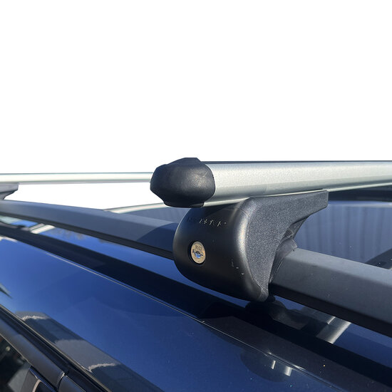 PerfectFit dakkoffer 400 liter + Nordrive dakdragers Volvo V70 stationwagon 01/2000 t/m 04/2007