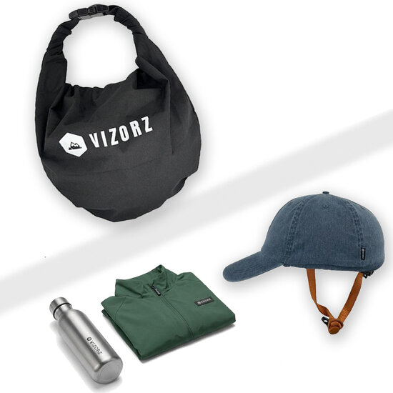 Vizorz Lockbag - Afsluitbare fietshelmtas