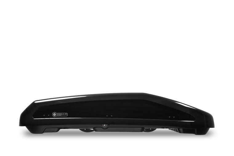 Modula dakkoffer Evo 470 liter - Hoogglans zwart - Voordelige keuze ANWB