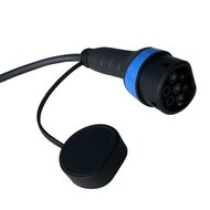 Laadkabel 5 meter type 2 Topkwaliteit 3 fase 16A tot 11kW - Met gratis opbergtas