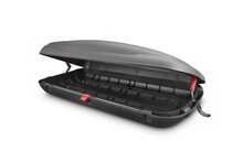 Dakkoffer ArtPlast 400 liter antraciet/carbon + dakdragers Renault Clio (Grand Tourer) Stationwagon vanaf 2013