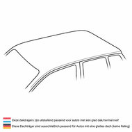 Dakdragers Polestar 2 vanaf 2020