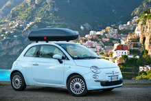 ArtPlast dakkoffer 320 liter + PerfectFit dakdragers Nissan Micra 5 deurs hatchback 2010 t/m 2017