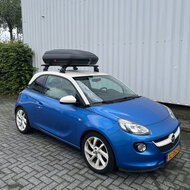 ArtPlast dakkoffer 320 liter + PerfectFit dakdragers Nissan Micra 5 deurs hatchback 2010 t/m 2017