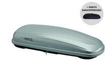 Hapro dakkoffer Traxer 6.6 410 liter - Zilver
