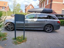 Hapro dakkoffer Traxer 8.6 530 liter - Antraciet