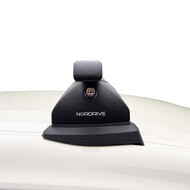 PerfectFit dakkoffer 400 liter + Nordrive dakdragers Fiat Panda 5 deurs hatchback vanaf 02/2012