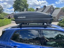 Farad dakkoffer Koral N23 400 liter - Mat zwart