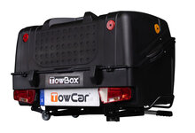 Towbox V1 - Trekhaakkoffer Zwart 300 L