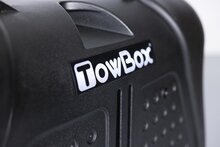 Towbox V2 - Trekhaakkoffer Zwart 390 L