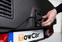 Towbox Evo - Trekhaakkoffer Zwart 305 L