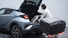 Towbox Alpha - Trekhaakkoffer zwart 330 L