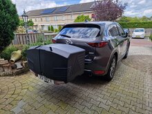 Towbox V3 - Trekhaakkoffer Zwart 400 L