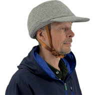 Vizorz SwitchCap fietshelm - Grey woolly cap