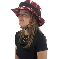 Vizorz SwitchCap fietshelm - Red stars classic