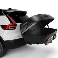 Hapro Boxer - Trekhaakkoffer 420 liter L - Hexagon black