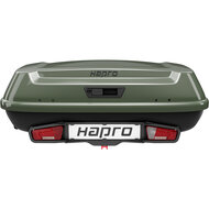 Hapro Boxer - Trekhaakkoffer 420 liter L - Sage green