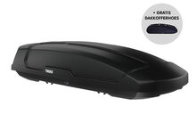 Thule dakkoffer Force 3 XL 500 liter - Mat zwart