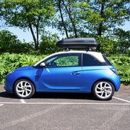 Dakkoffer PerfectFit 400 Liter + dakdragers Dacia Logan MCV Stationwagon vanaf 2013