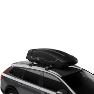 Thule dakkoffer Force M 400 liter Zwart Mat